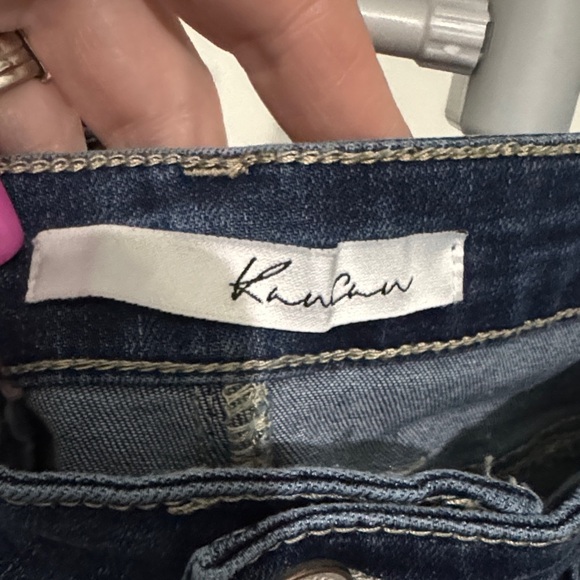 KanCan Dark Blue Denim Mini Skirt - Picture 2 of 8